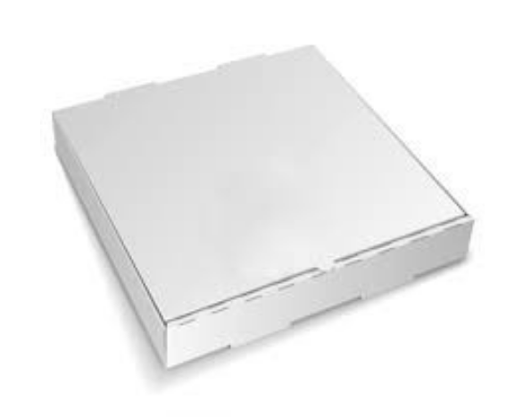 Pizza Box 10" White - 50 pcs per case