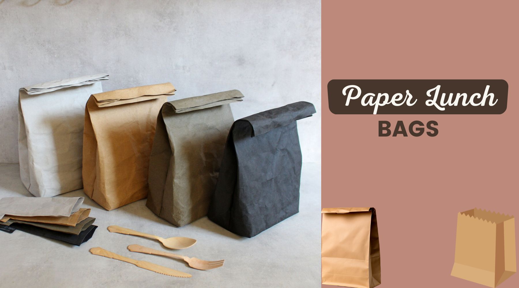 What Are the Benefits of Custom Paper Lunch Bags?